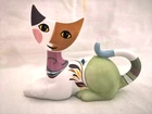 NEW Goebel cat MARA by Rosina Wachtmeister 19 x 14 cm tall