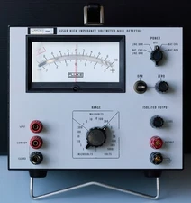 Fluke 845AB High Impedance Voltmeter Null Detector - Working, Ready to Use