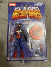Hasbro Marvel Legends Secret Wars Spider-Man Alien Costume Figure w  Shield