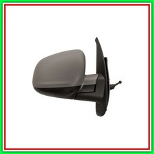 Retrovisore Destro A Cavi Con Primer-Asferico-Cromato Renault Kangoo-(Anno 2013 