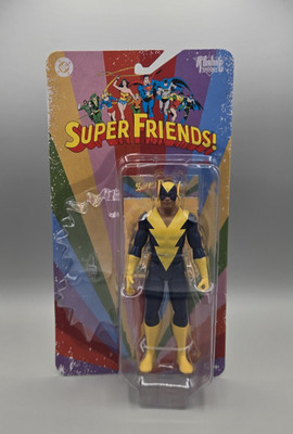 Mcfarlane DC Super Friends Black Vulcan MOC Case Fresh IN-HAND!