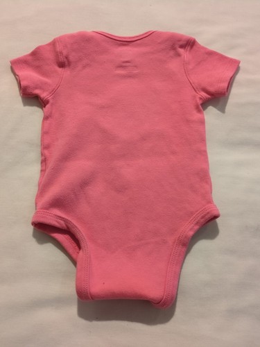 PITTSBURGH STEELERS Infant Girl One Piece Body Suit Creeper 3-6 Mo Pink - Picture 5 of 5