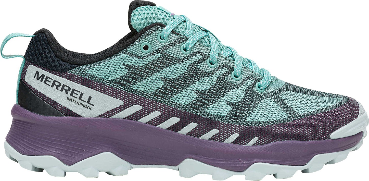 Scarpe da passeggio Merrell Speed Eco impermeabili da donna verdi fuoristrada escursionismo scarpe da ginnastica