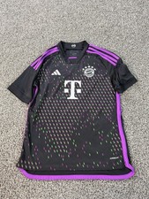Adidas Bayern Munich 2023/2024 Away Jersey Boys 13-14 Years Black
