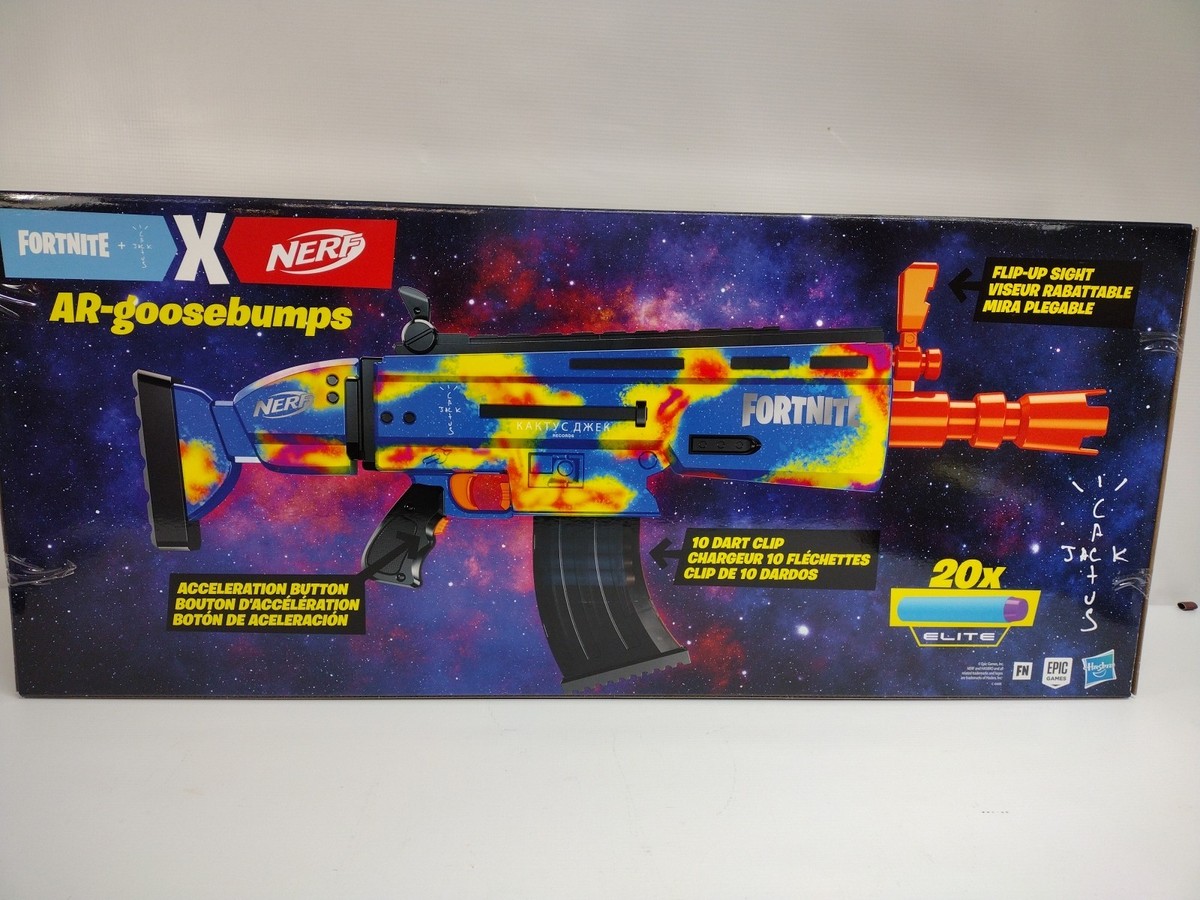 NERF F2494 Fortnite + Cactus Jack X Nerf Gun for sale online | eBay