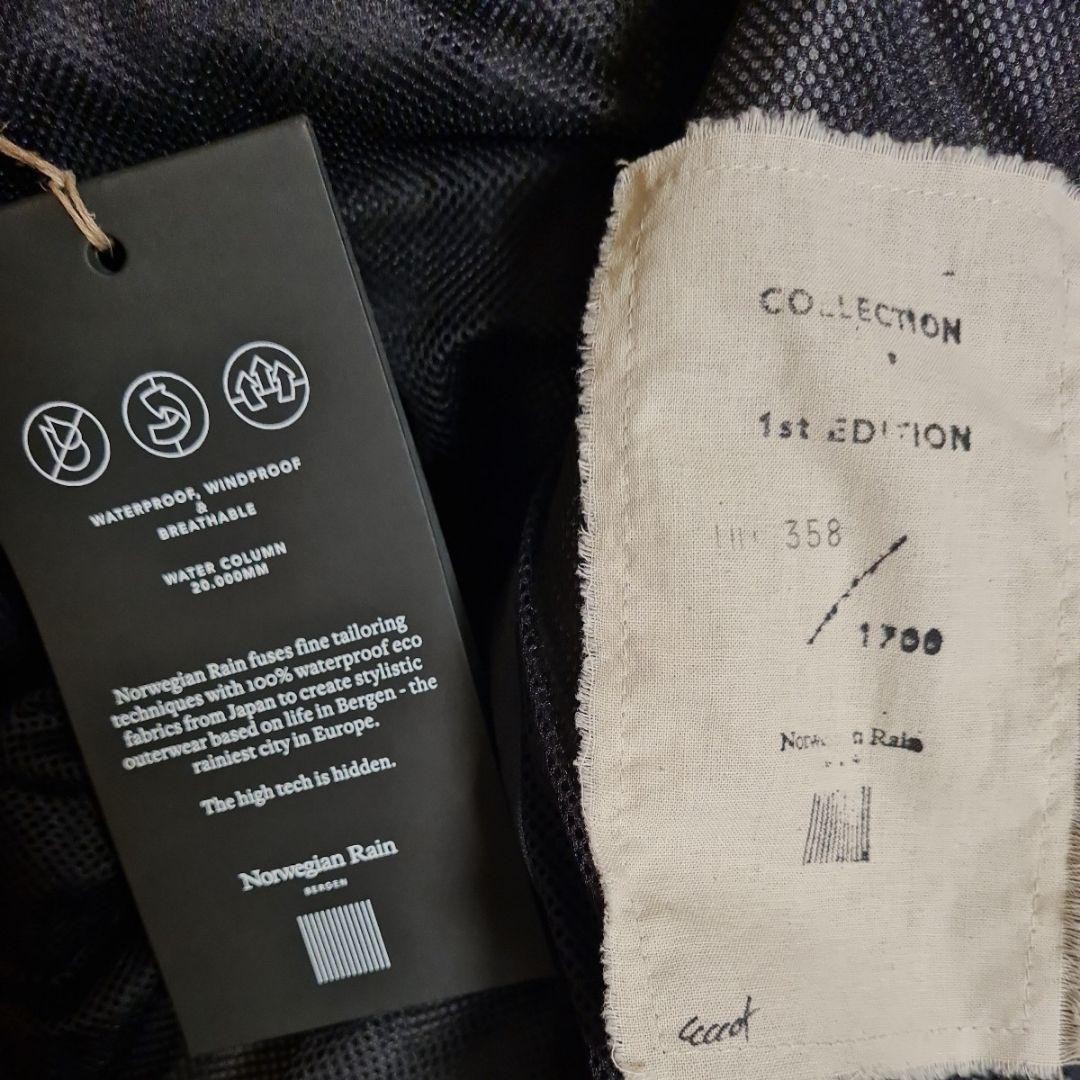 Norwegian Rain TOUR DE BERGEN HOMME Raincoat XS Mixed Navy Norwegian Rain TOUR DE BERGEN HOMME Raincoat XS Mixed Navy