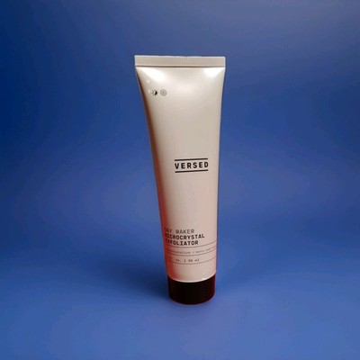 Versed Day Maker Microcrystal Exfoliating Cleanser - Creamy Facial Wash Helps