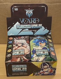 GamerSupps VCard TCG Awakened Worlds Open Booster Box All Packs Sealed Read Desc