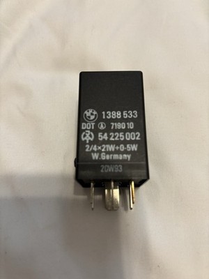 OEM BMW Hazard Warning Relay 1 388 533  2/4×21W+0-5W