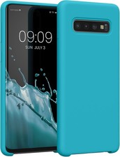 Samsung Galaxy S10 Case TPU Silicone, Cool Glacier – Anti-Slip, Wireless Charge