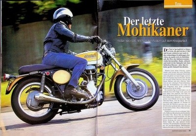 Oldtimer Markt 2638) Indian Velo 500 mit 41PS in einer seltenen Vorstellung auf