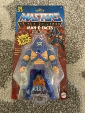 Mattel 2023 Masters of the Universe Origins Man-E-Faces Mini Comic Amazon NIB