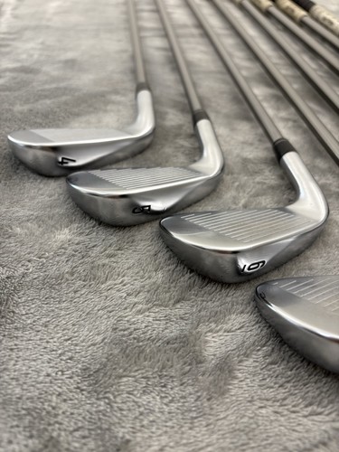 Callaway Apex Forged CF19 4-PW AW Iron Set Graphite Catalyst 50 5.0 Senior Flex - Picture 2 of 19