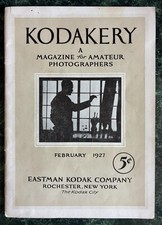 Vintage KODAKERY MAGAZINE for AMATEUR PHOTOGRAPHERS 1927