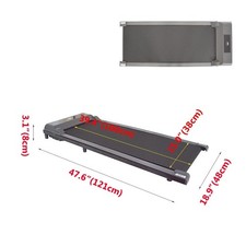 Electric Treadmill Household Silent Running Machine Walking Machine 110V 220lb