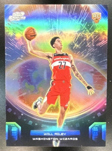 2025 Topps Cosmic Chrome Will Riley Base (RAW)