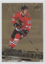 2023-24 Upper Deck Star Rookies Box Set Gold 279/349 Kevin Korchinski #16 15g5