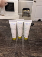3 Supergoop Mineral Matte Screen SPF 40 Travel .34 Oz Ea  1 Oz Total Exp 11/27