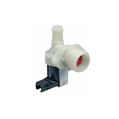 Magnetventil Ventil 1-fach 90° 14,0mmØ Waschmaschine wie Bauknecht 481227128375