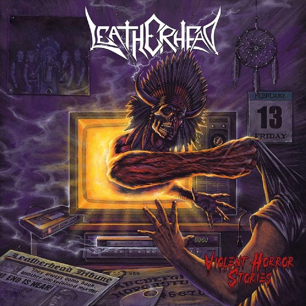Leatherhead - Violent Horror Stories - Vinyl-Lp - Black Vinyl-image