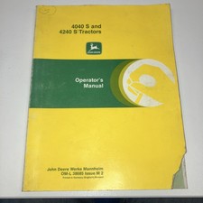 John Deere 4040 4240 Operatorzy ciągników Instrukcja obsługi Instrukcja obsługi