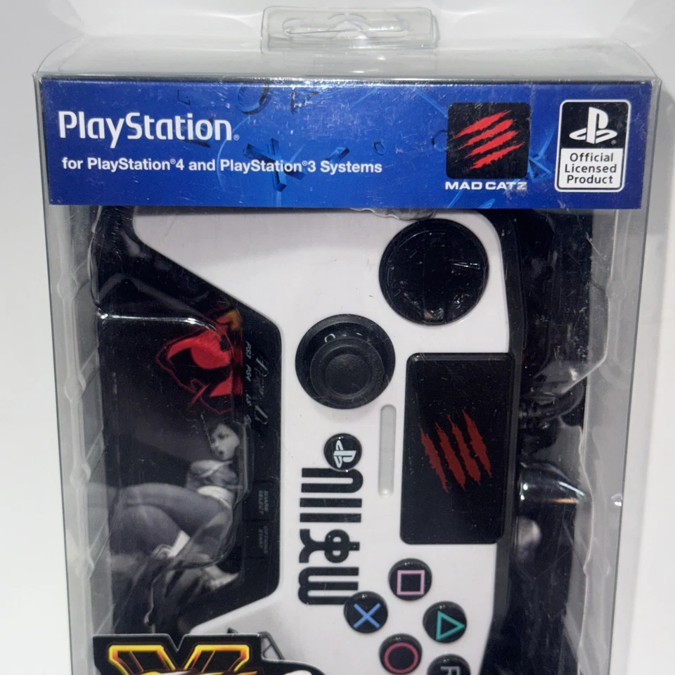 Mad Catz Street Fighter V FightPad PRO For PlayStation 3 & 4 PS3 PS4 New NIB - Image 2 of 4