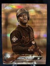 Jonathan Schoop 2018 Topps Chrome Baseball SEPIA REFRACTOR #98