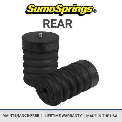 SuperSprings Rear SumoSpring Helper Springs Pair for 19-26 Silverado Sierra 1500