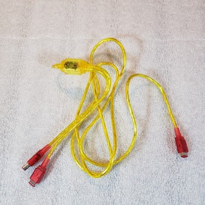 Game Boy Color Link Cable Used Unbranded Multi-player Trade Translucent  Yellow