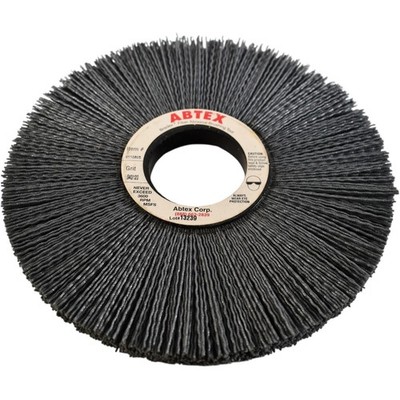 NEW Abtex 0110805 Composite Hub Radial Wheel Brush .040/120 Grit 8'' x 2'' Bore 