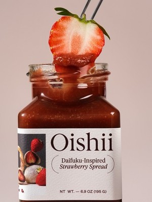 Oishii Daifuku-Inspired Strawberry Spread