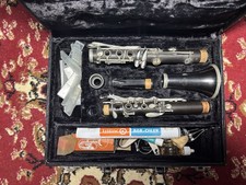 The Pedler Co. Vintage 1950  s Elkhart Indiana E-series ebonite Clarinet