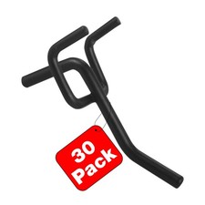 Pegboard Hooks Accessories - 30pcs 2inch Metal Peg Board Tool Hangers Fits 1/8