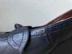 BOLO Black Leather Crafted WEDGE Platform SHOES Size 10 US / 42 EU New SHIP FREE — photo 10