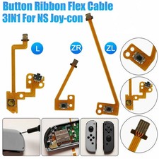 For Nintendo Switch Joy-con L ZL ZR Button Key Ribbon Flex Cable Replacement Kit