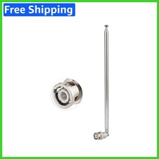 Compact BNC Male Handheld Antenna 20-1300MHz for CB and Ham Radios - Easy to Use
