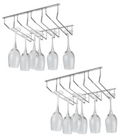 Weinglashalter GläSerschiene Bar Weinglasregal GläSerhalter GläSerregal 4-Reihen