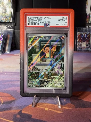 2023 POKEMON SVP EN-SV BLACK STAR PROMO #044 CHARMANDER PSA 10