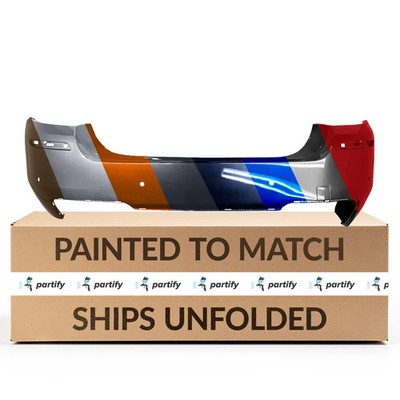 NEW Painted to Match by VIN Unfolded Rear Bumper For 2011-2016 BMW 5 Series