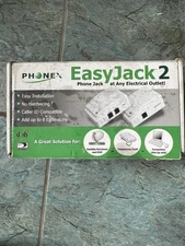 NEW PHONEX EasyJack2 System Adapter PX-211 150171 phone at Electrical Outlet