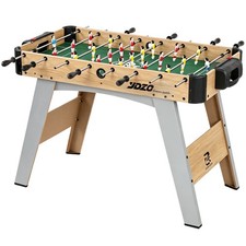 SPORTNOW Calcio Balilla, 89 cm Tavolo, Segnapunti Manuali, Rovere