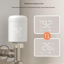 Thermostat de radiateur sans fil pour ZigBee avec horaire 7 jours et assistant v