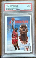 1991 Upper Deck #75 Michael Jordan HOF🔥🏀🐐 PSA 9 MINT