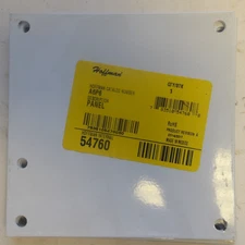 HOFFMAN ENCLOSURE STEEL WHITE PANELS CAT #: A6P6 FITS IN 6X6 BOX LOT OF 6 PANELS