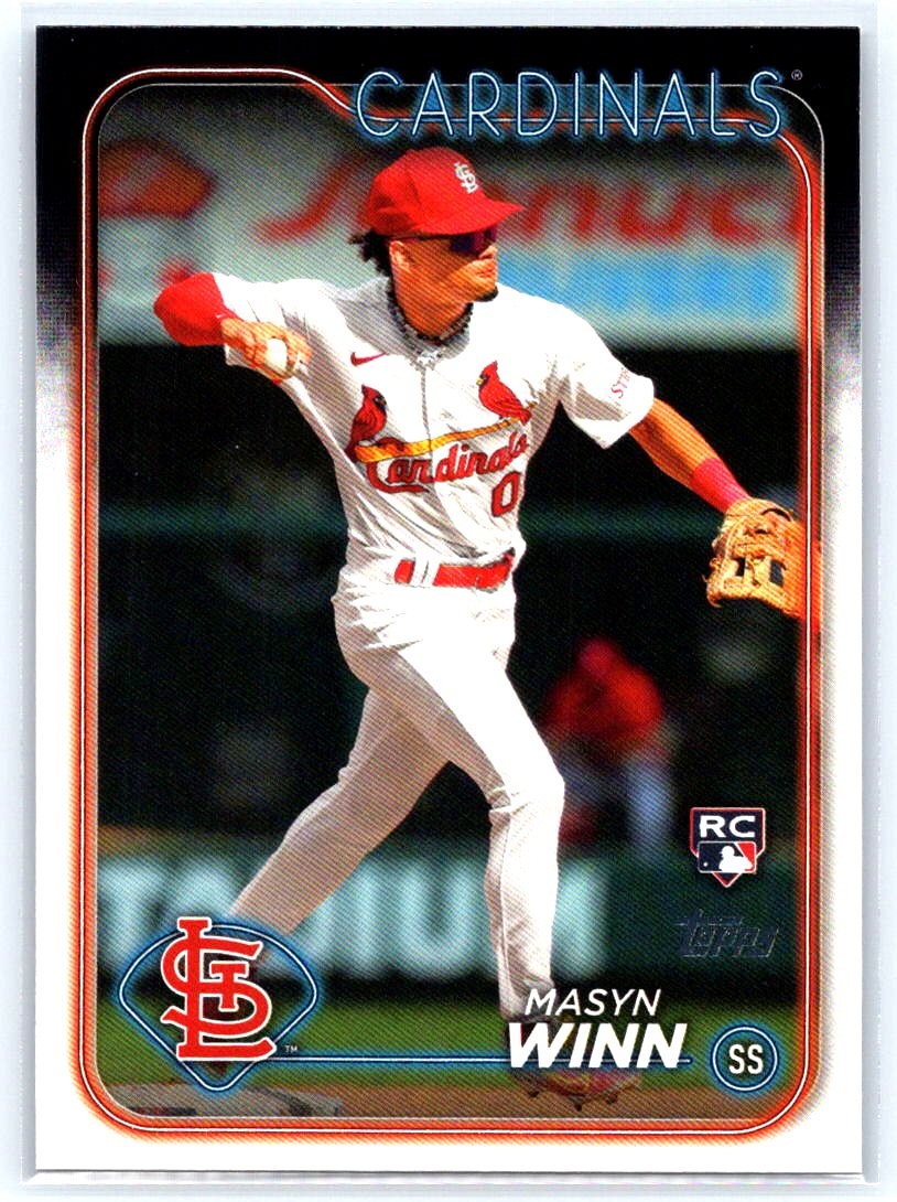 2024 Topps #480 Masyn Winn RC - St. Louis Cardinals