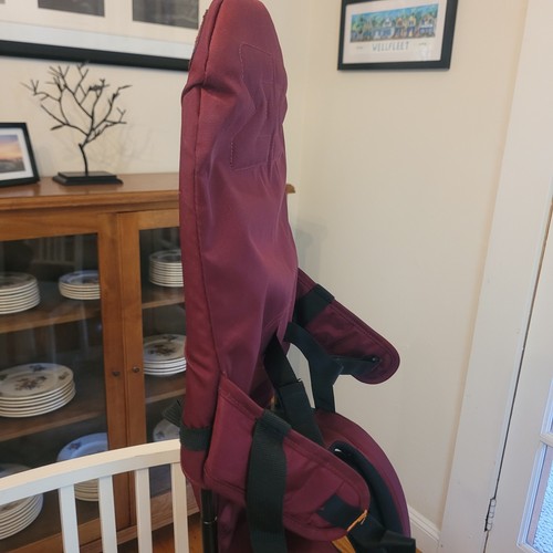 MINIMEIS G4 Baby Shoulder Carrier BURGUNDY-EXCELLENT - Picture 8 of 23