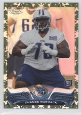 2013 Topps Chrome Military Refractor 55/499 Chance Warmack #127 0l2