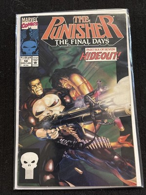 The Punisher The Final Days 58 Early Jan Marvel Comics Bagged & Boarded