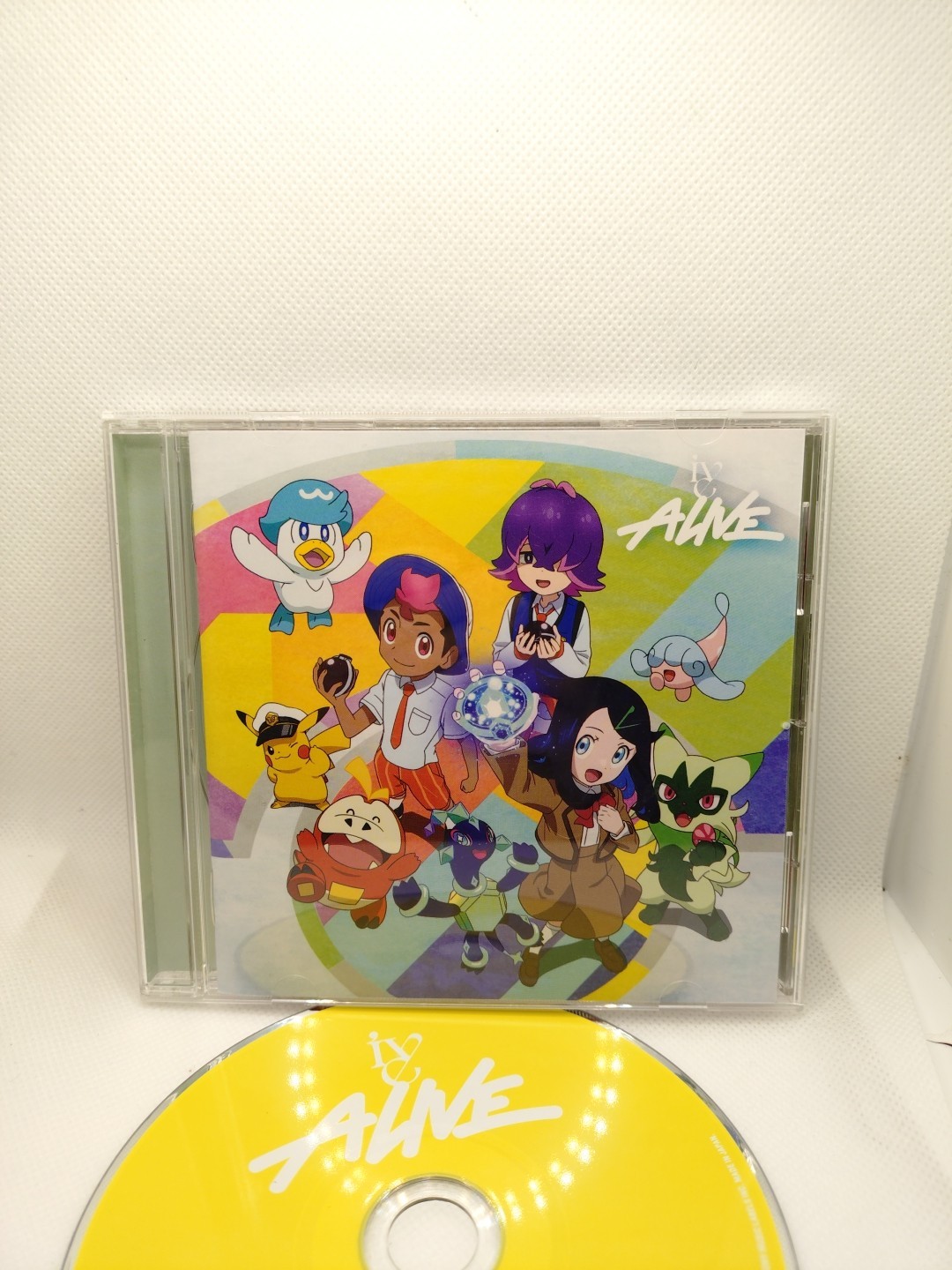 IVE ALIVE Limited Edition Pokémon Japanese Anime Cd 2024