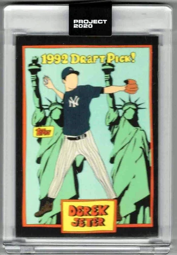 DEREK JETER TOPPS PROJECT 2020 #308 1993 Topps Baseball #98 RC Fucci LIM ED!